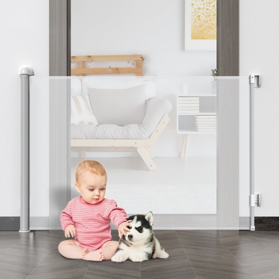 Prodigy ABS PVC Mesh Retractable Baby Gate Multi Scene